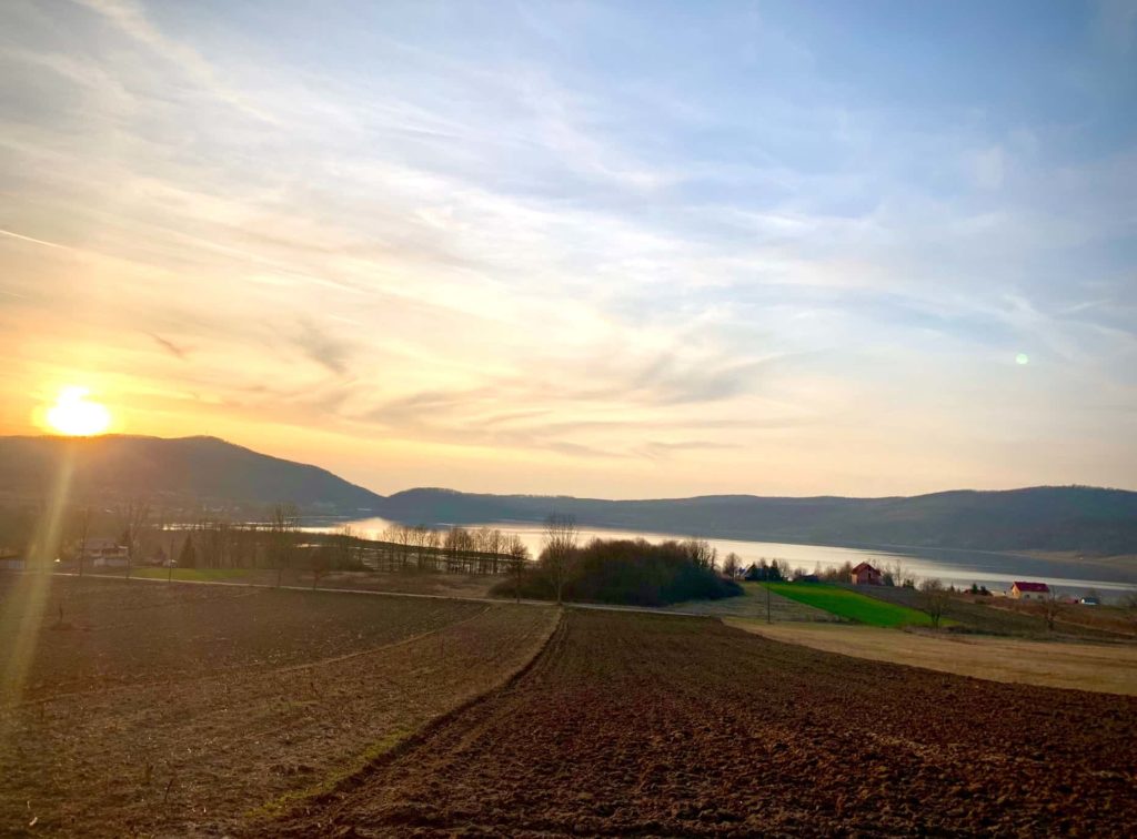 Lacul Surduc vedere dinspre Fîrdea