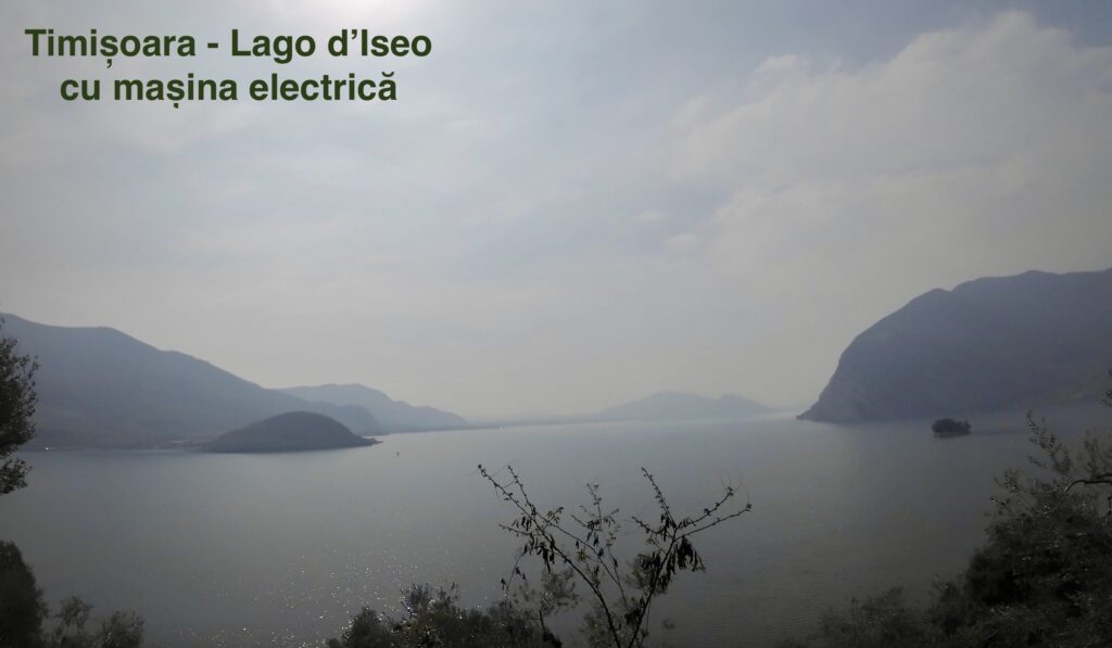 Timisoara - Lago d'Iseo cu masina electrica